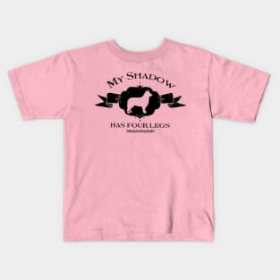 My Dog Shadow Kids T-Shirt